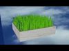 Grass green 3D model_1