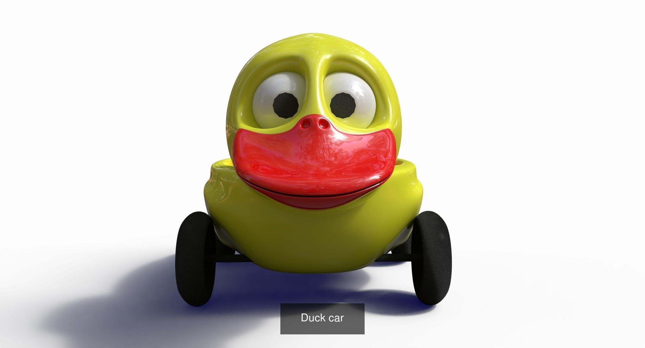 Cartoon cars 3D Model Collection_2