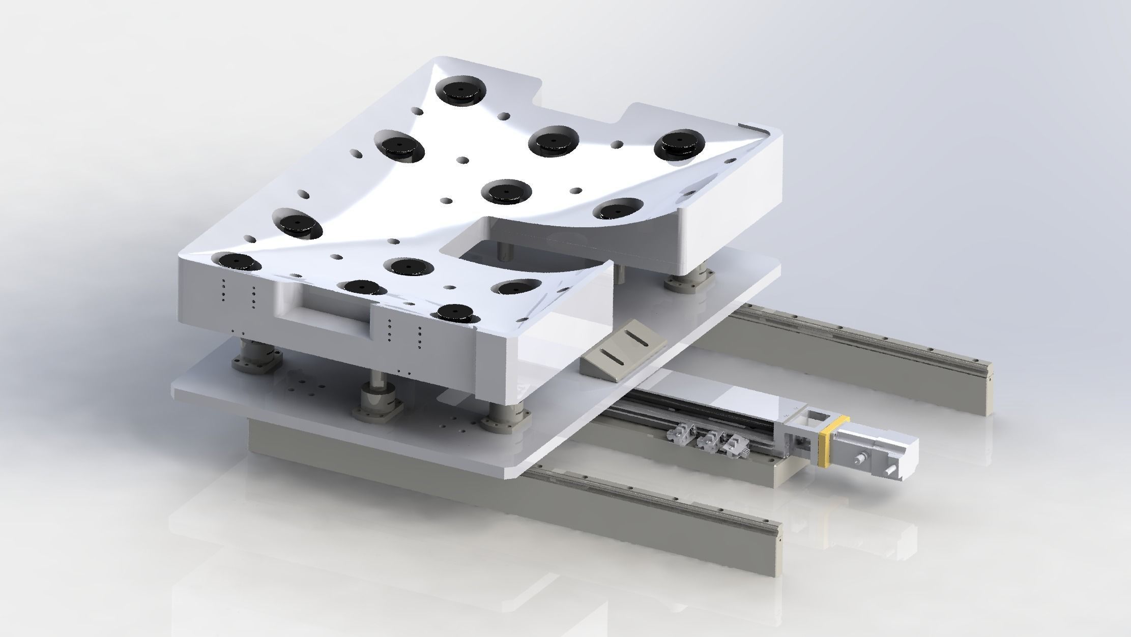 The vacuum platform module 3D model_2