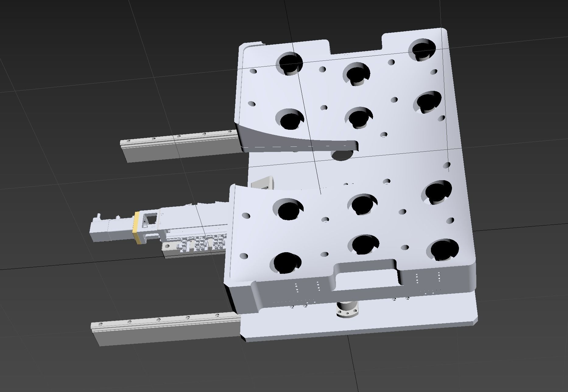 The vacuum platform module 3D model_4
