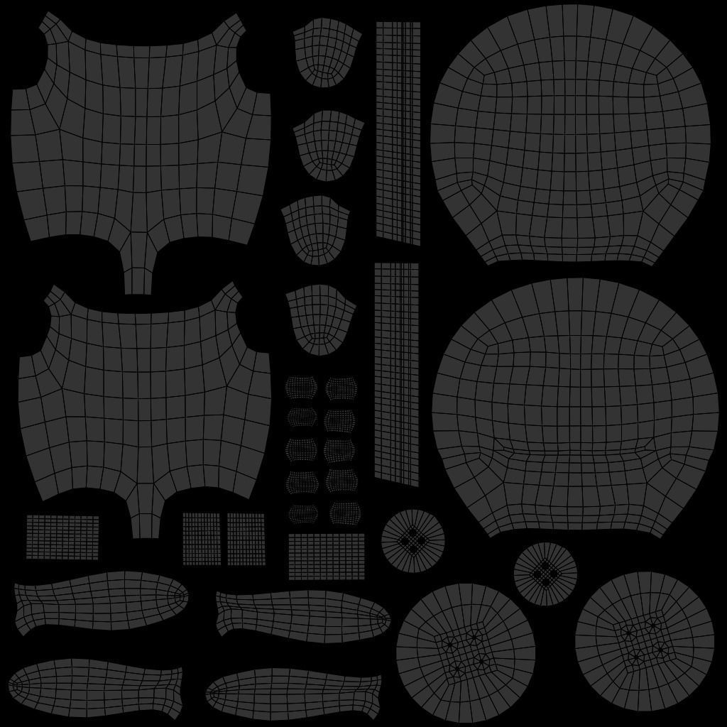 voodoo puppet Low-poly 3D model_15