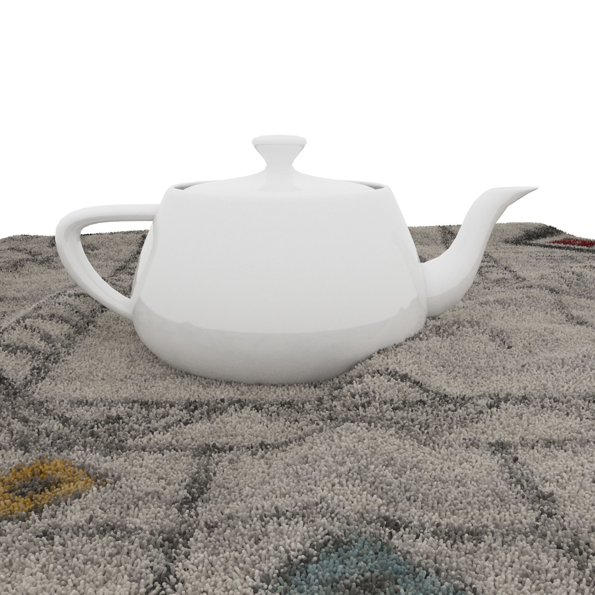 Rugs No 18 Low-poly 3D model_12