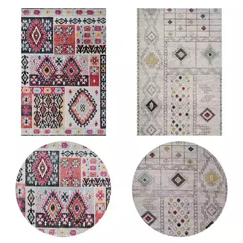 Rugs No 18 Low-poly 3D model