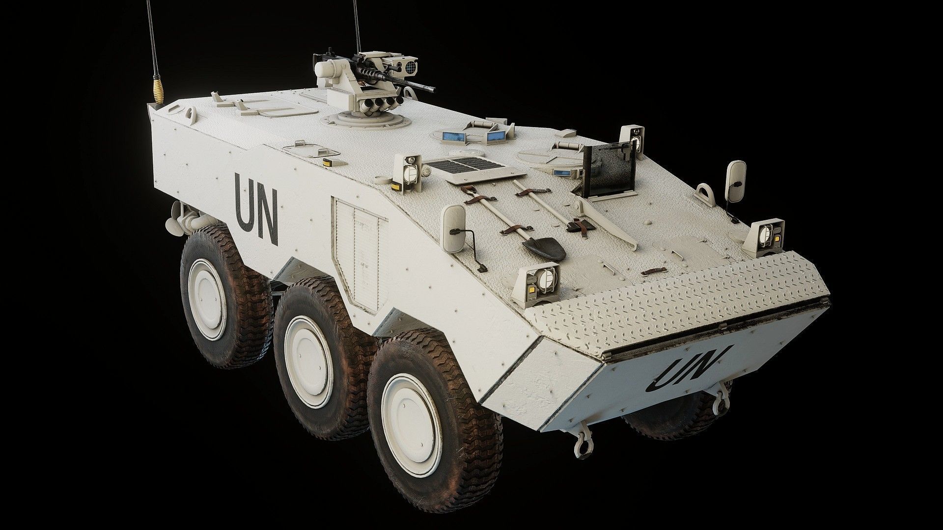 VBTP-MR Guarani Low-poly 3D model_11