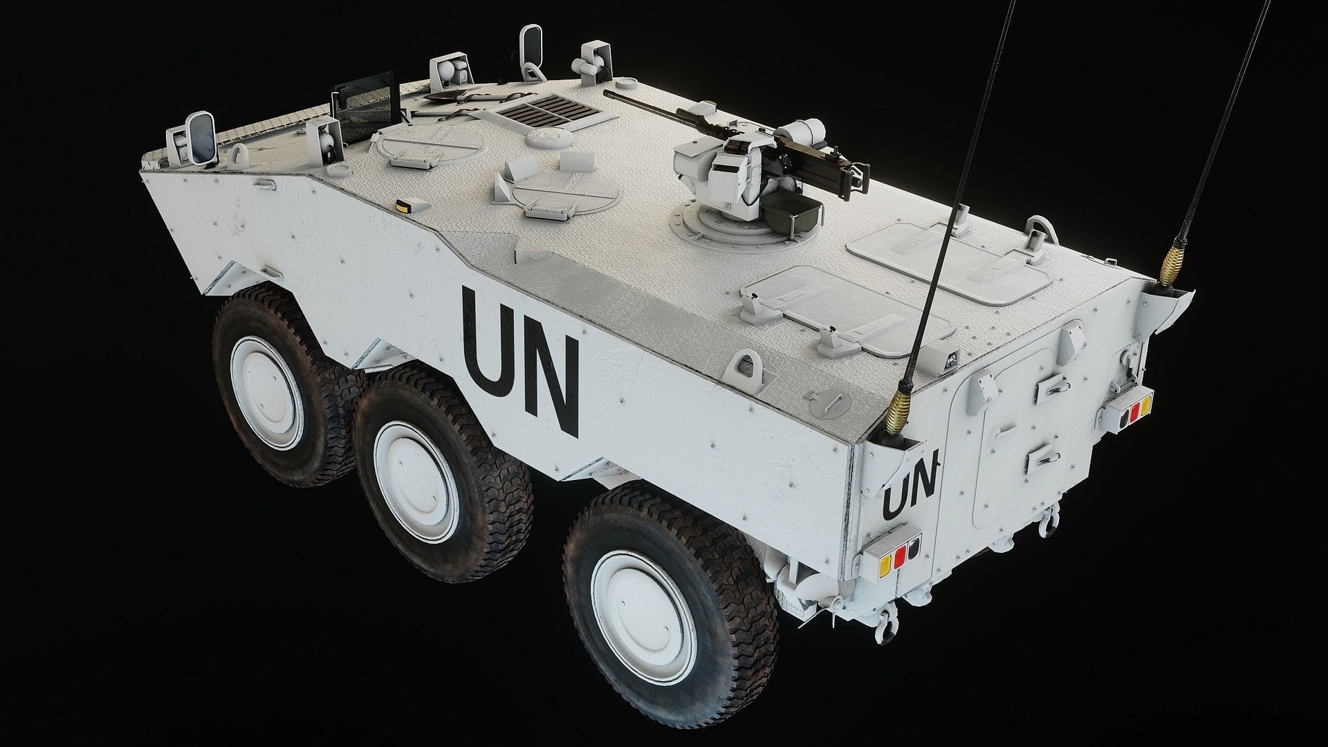 VBTP-MR Guarani Low-poly 3D model_12