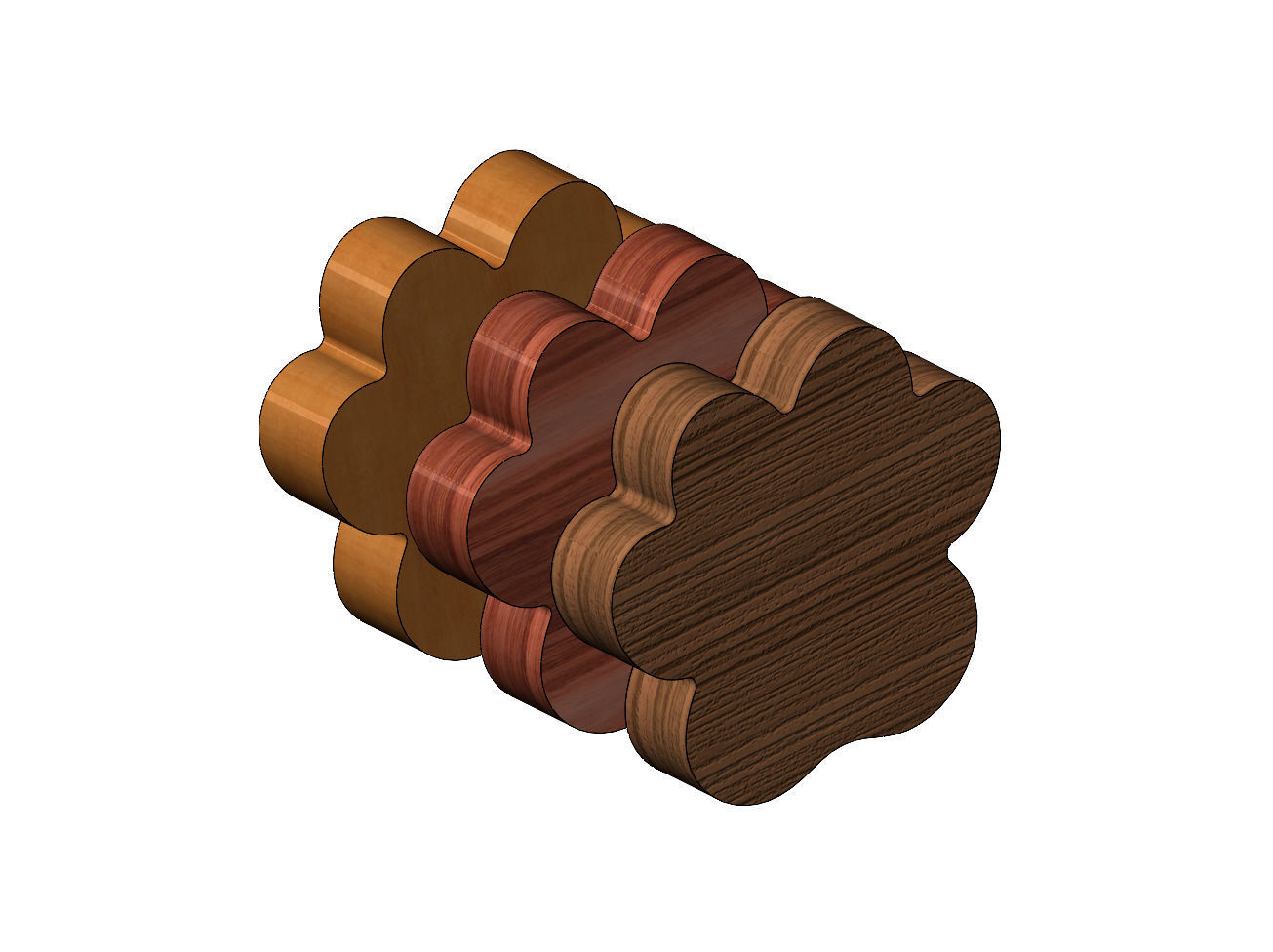 Paw shaped bowl 3D print model_8