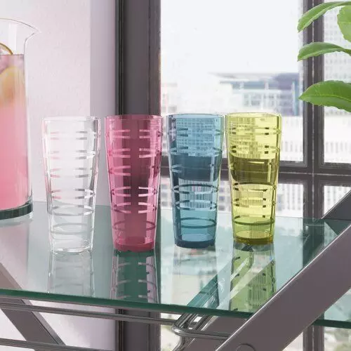 Veronica 8 Piece Acrylic Drinking Glass Set Free 3D model