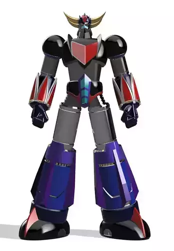 30cm ufo robot grendizer statue figure 3d models