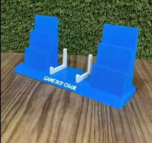 GameBoy Stand with Cassette 3D print model