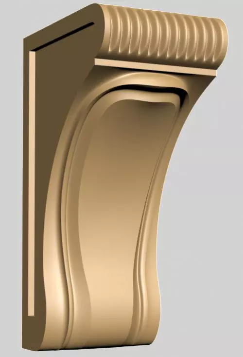 Carved Decor 3D model_0