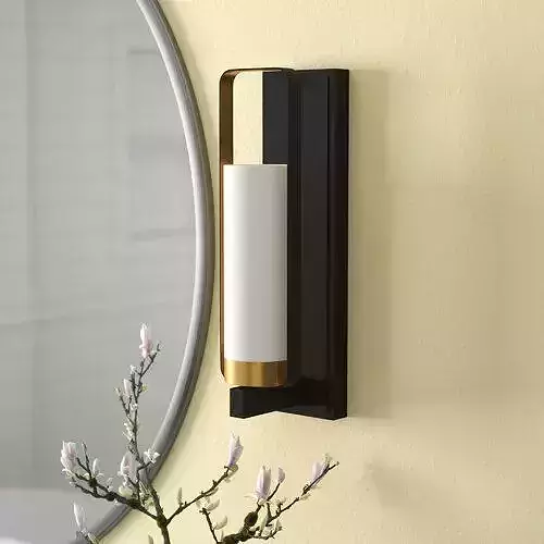 Carlino 1-Light Armed Sconce Free 3D model