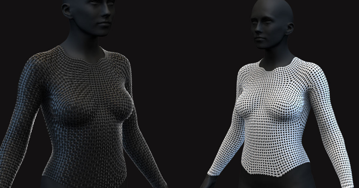 27 Female Scifi Suits KitBash with Uvs Plus ZTL  LP HP 3D model_18