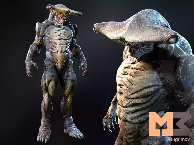 Monster Underwater 03