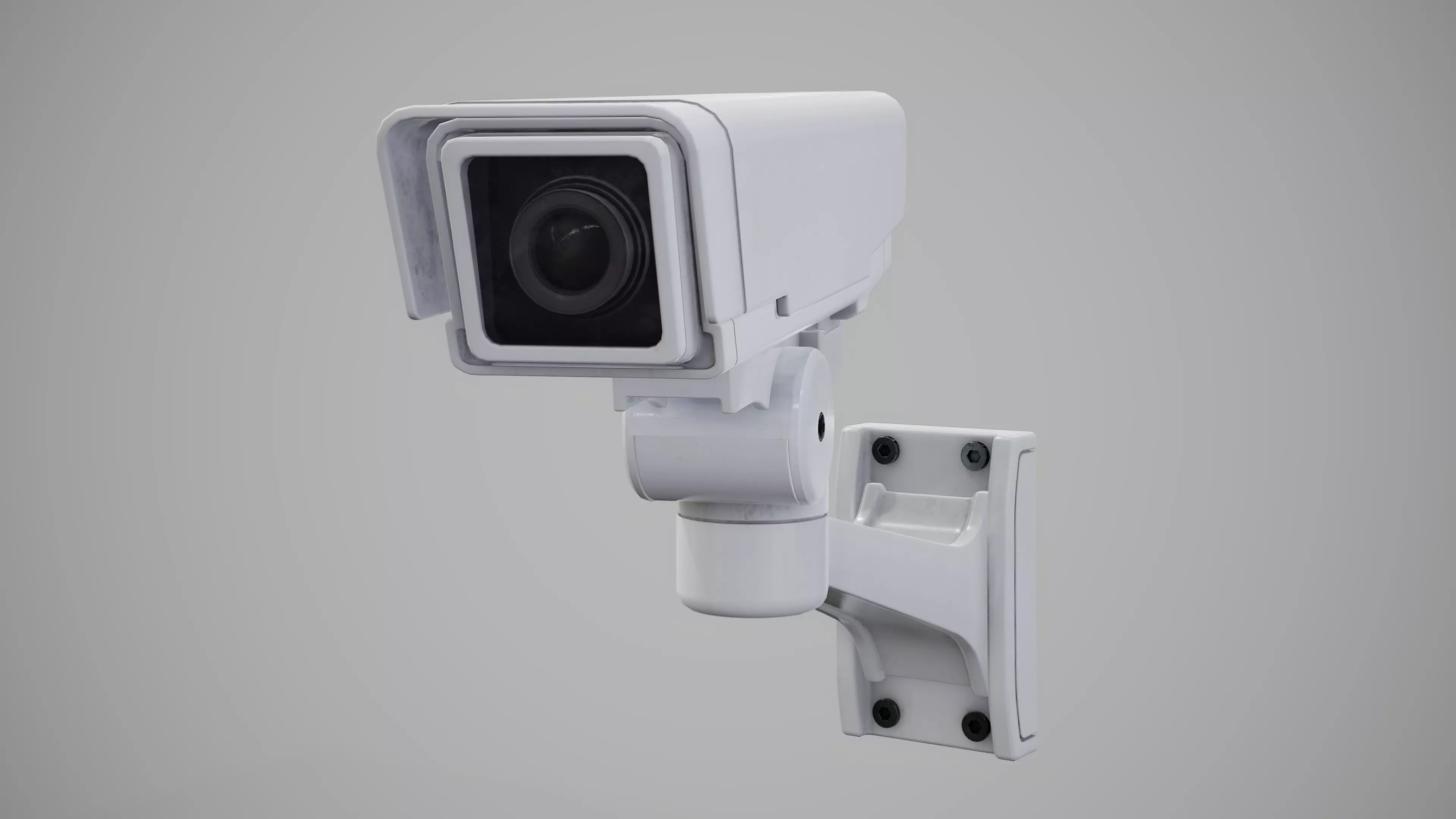 Security Camera Low-poly 3D model