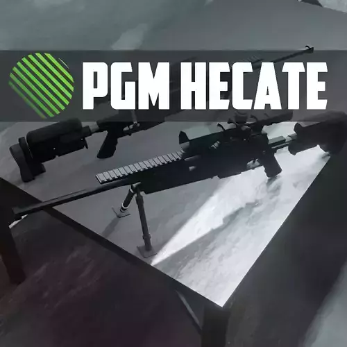 PGM hecate ultime ratio Low-poly 3D model