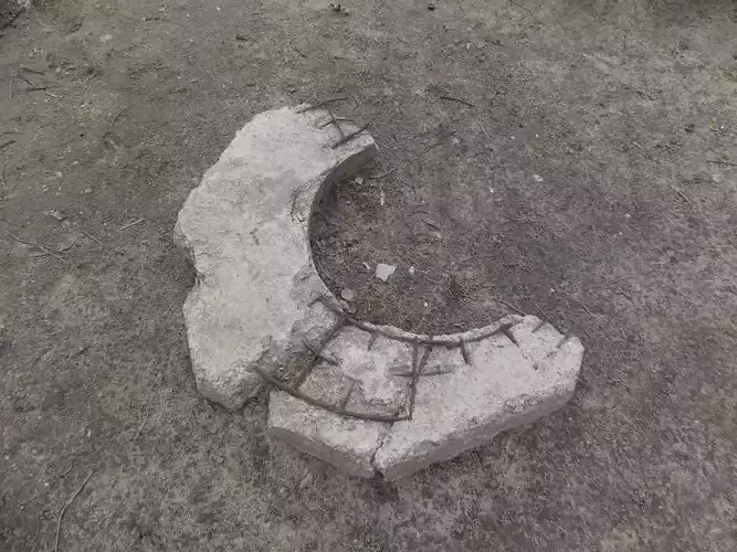 3DF Zephyr - Part of concrete