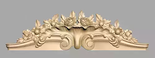 Carved Decor 3D model