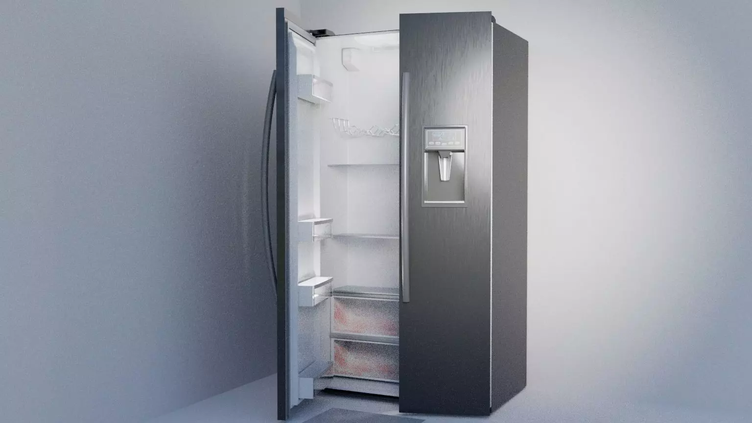 ArchViz Fridge 3D model_0