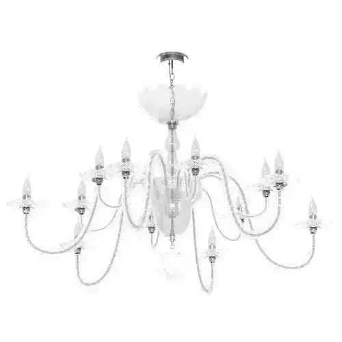 Murano Glass Chandelier 3D model