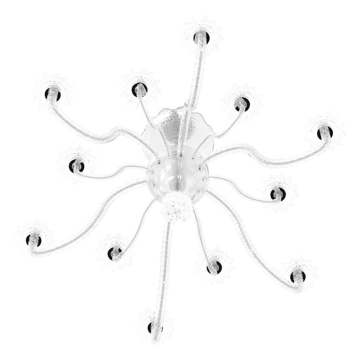 Murano Glass Chandelier 3D model_1