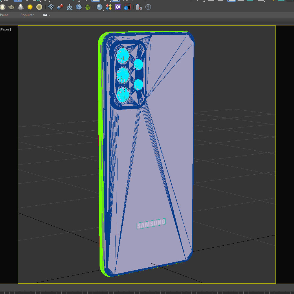 Samsung Galaxy A52 3D model_9