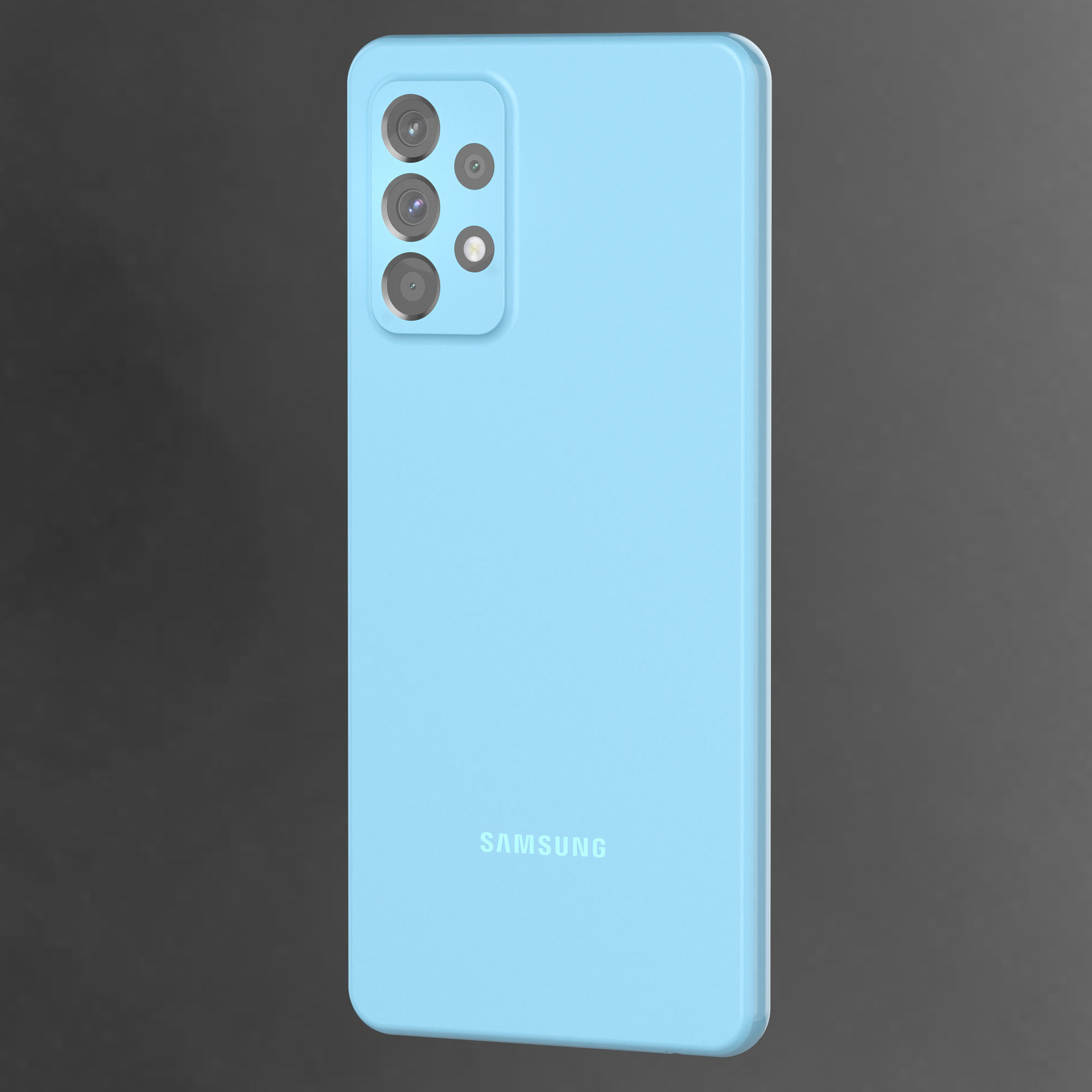 Samsung Galaxy A52 3D model_2