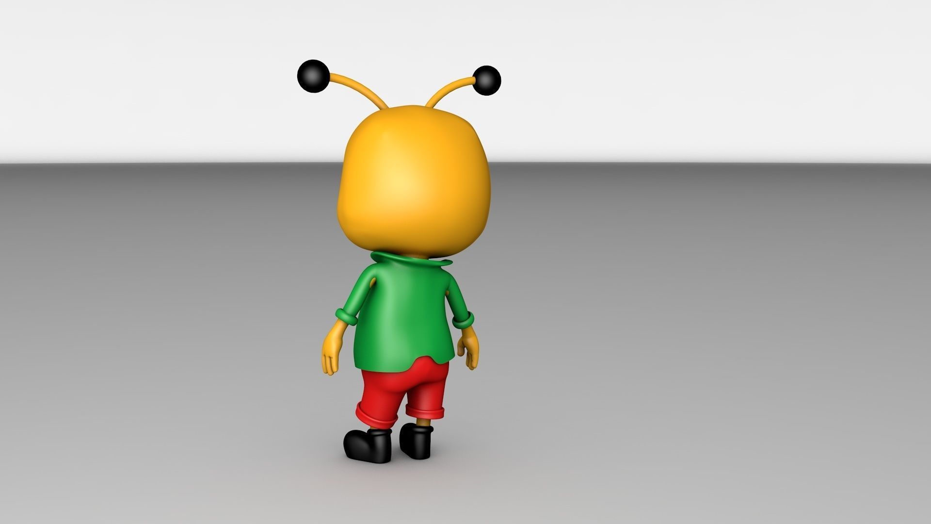 Cute Ant Model 3D model_2
