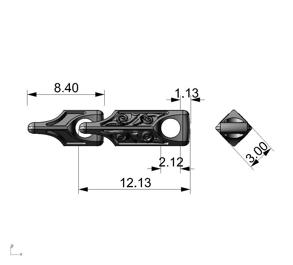 N192T05 Chain elements 3D print model_5