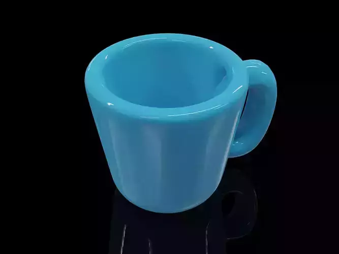 A cup 3d model