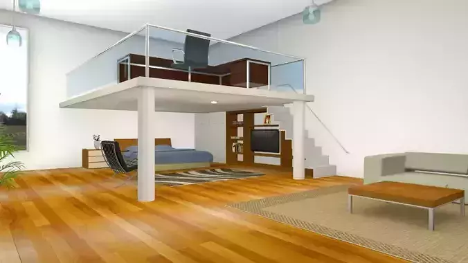 Duplex apartment