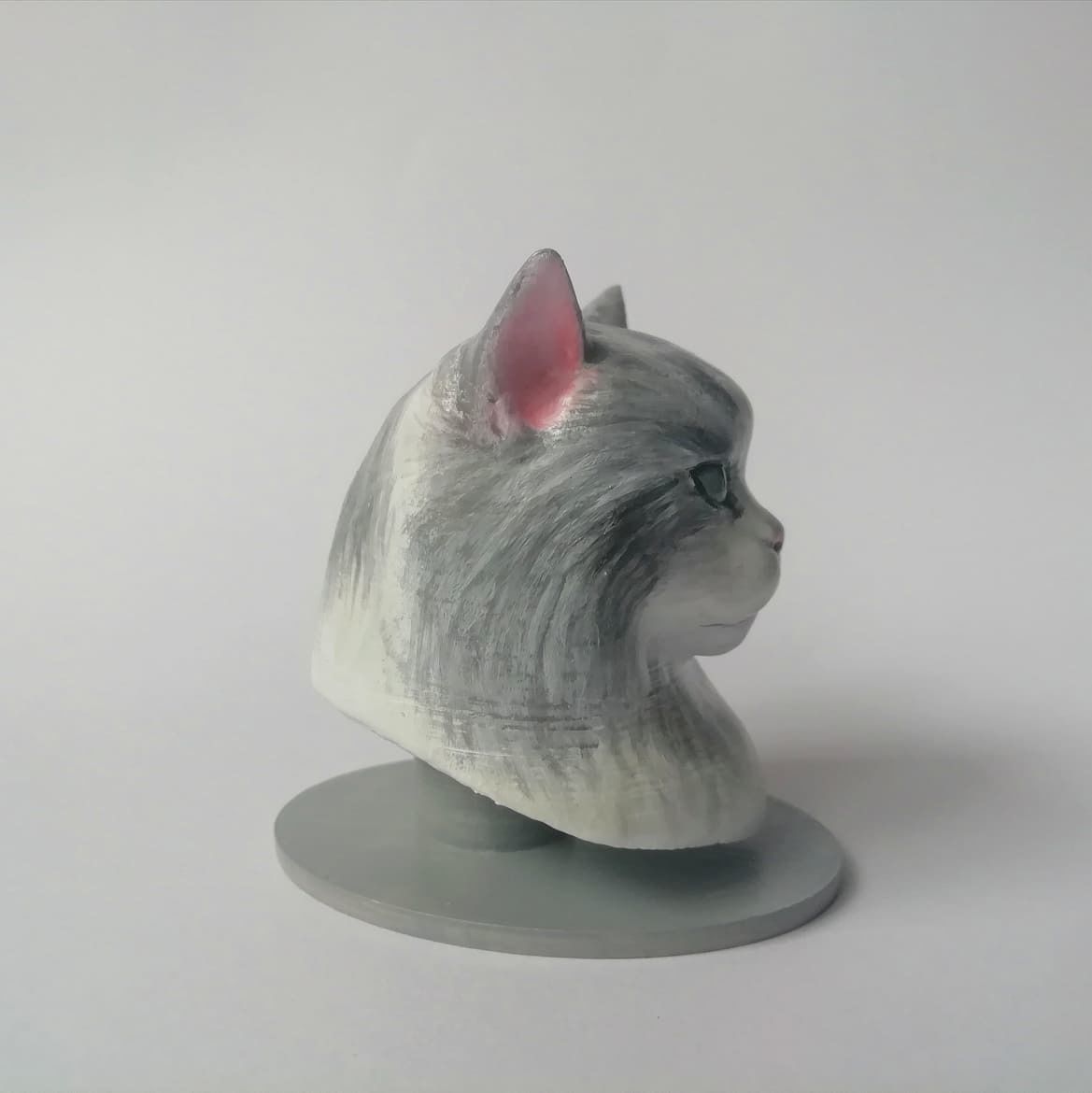 Cat Head 3D print model_2
