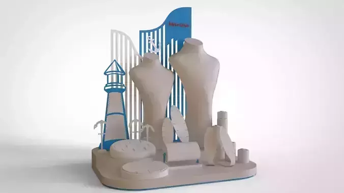 Jewellery Display Model