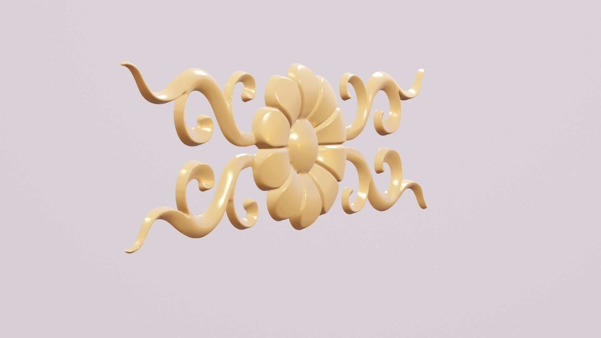 Flower Decor 3D print model_3