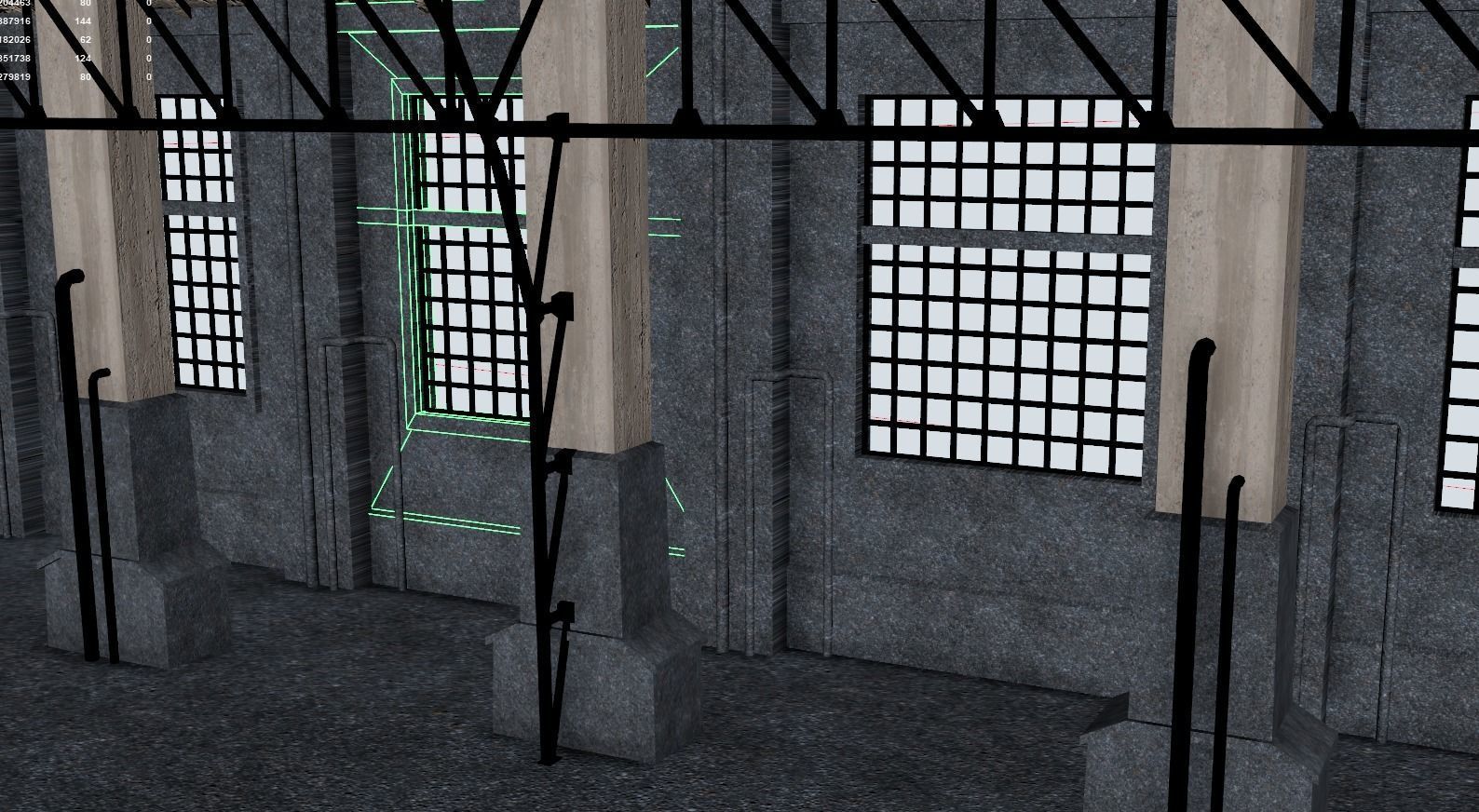 Churchgate Railway Station - Bombay 3D model_4