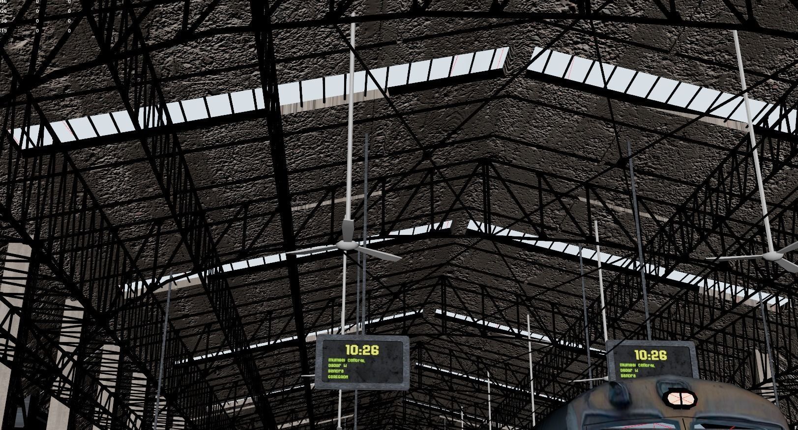 Churchgate Railway Station - Bombay 3D model_5
