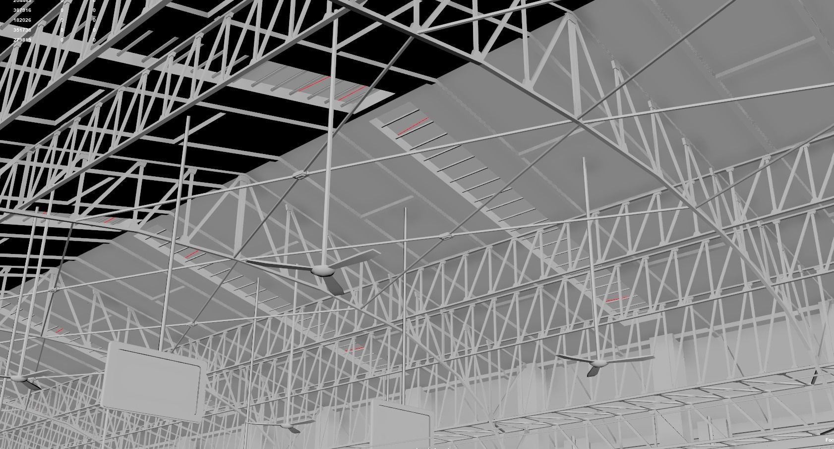 Churchgate Railway Station - Bombay 3D model_12