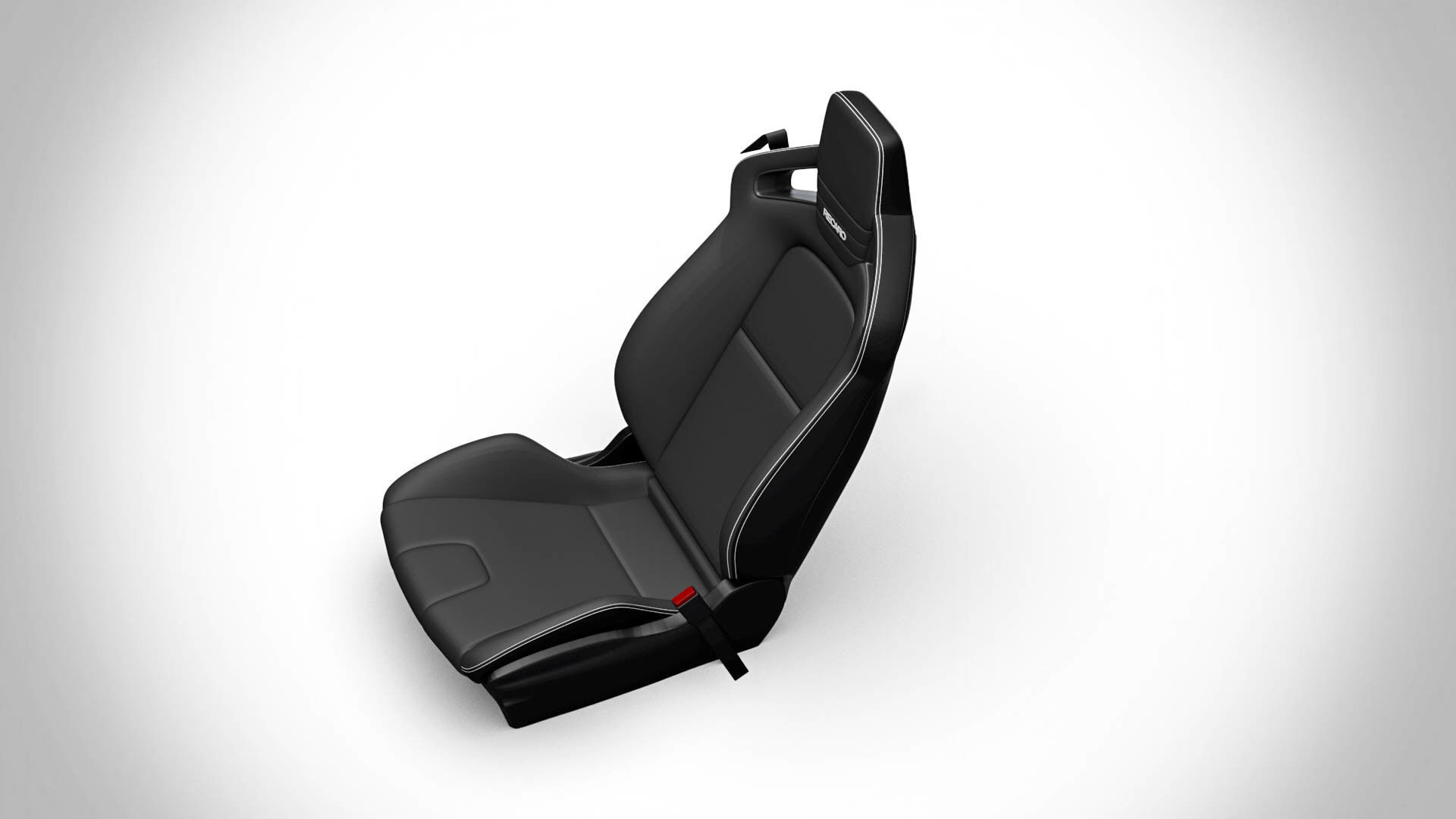 Racing Seat v5 3D model_2