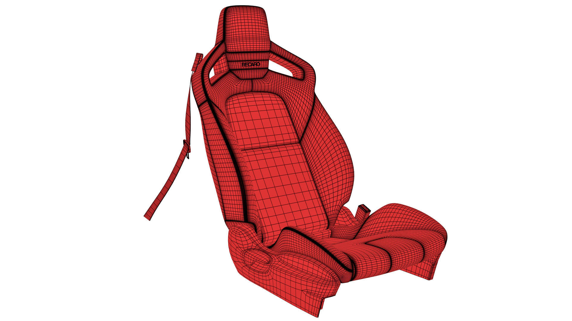 Racing Seat v5 3D model_17