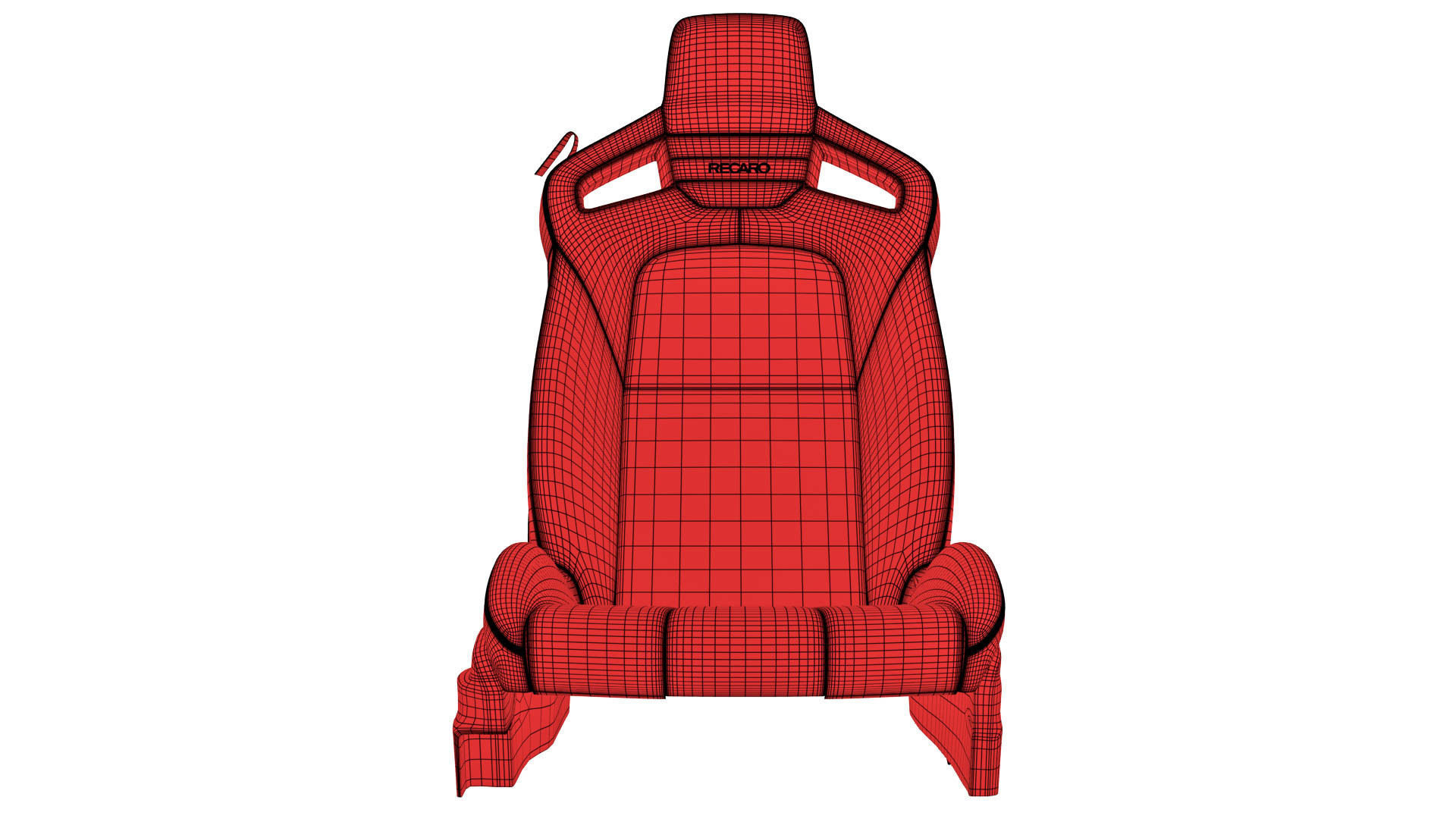 Racing Seat v5 3D model_11