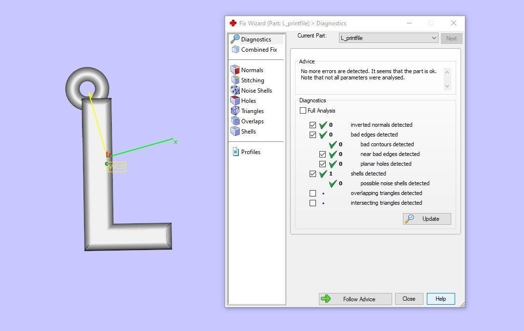 Heart Alphabet L 3D print model_12