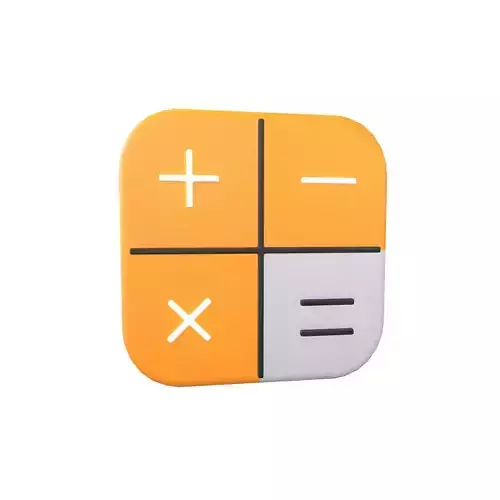 IOS Calculator Icon v2 001