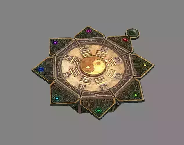 Geomantic compass - Tai Chi