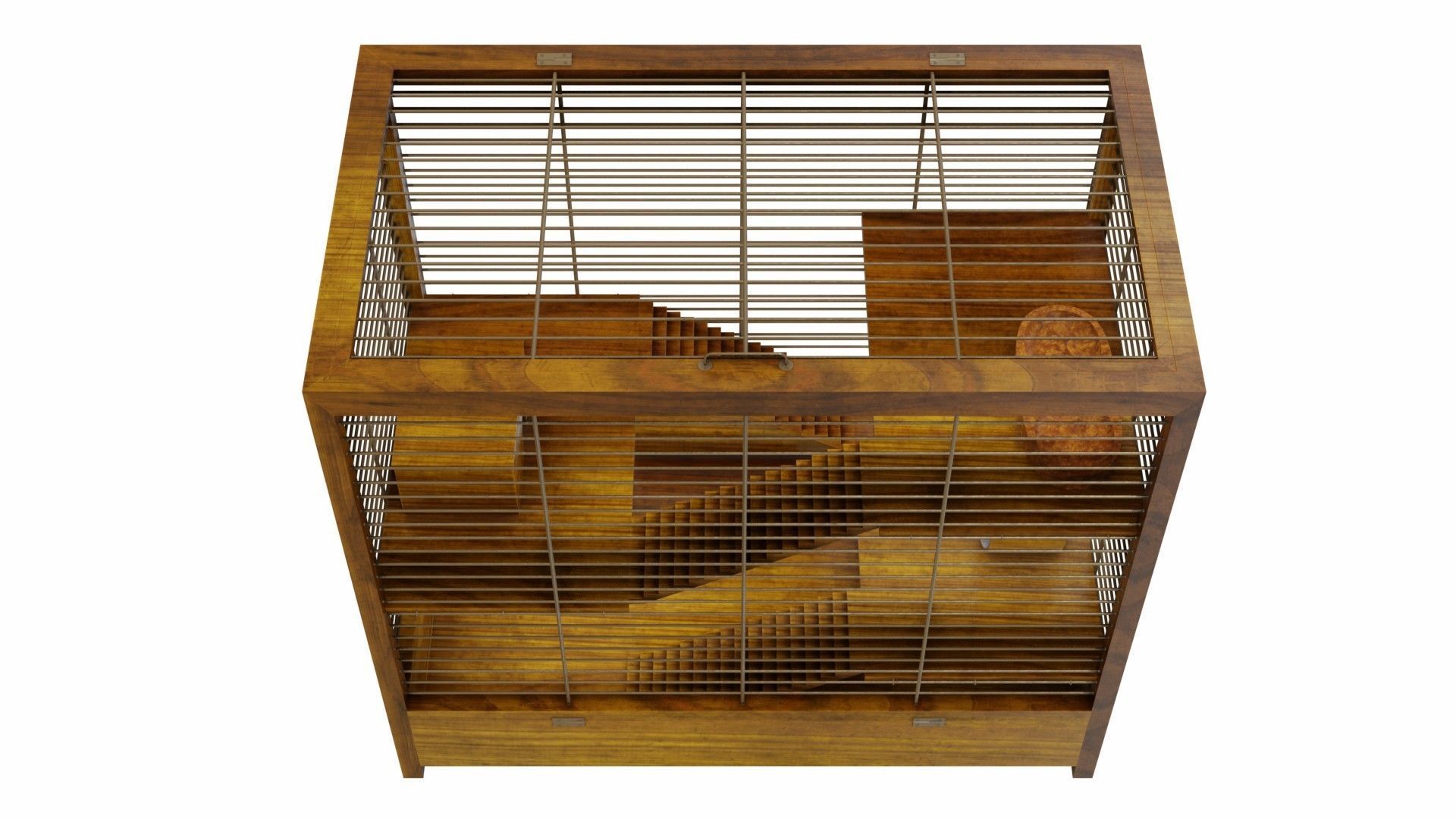Hamster cage 3D model_5