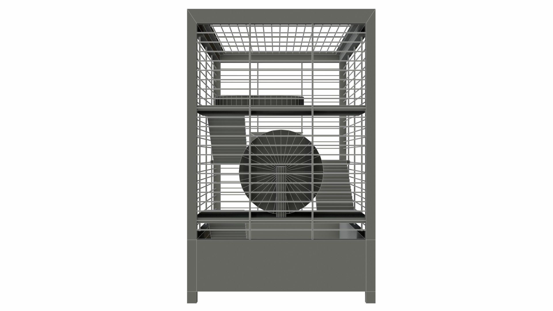 Hamster cage 3D model_18