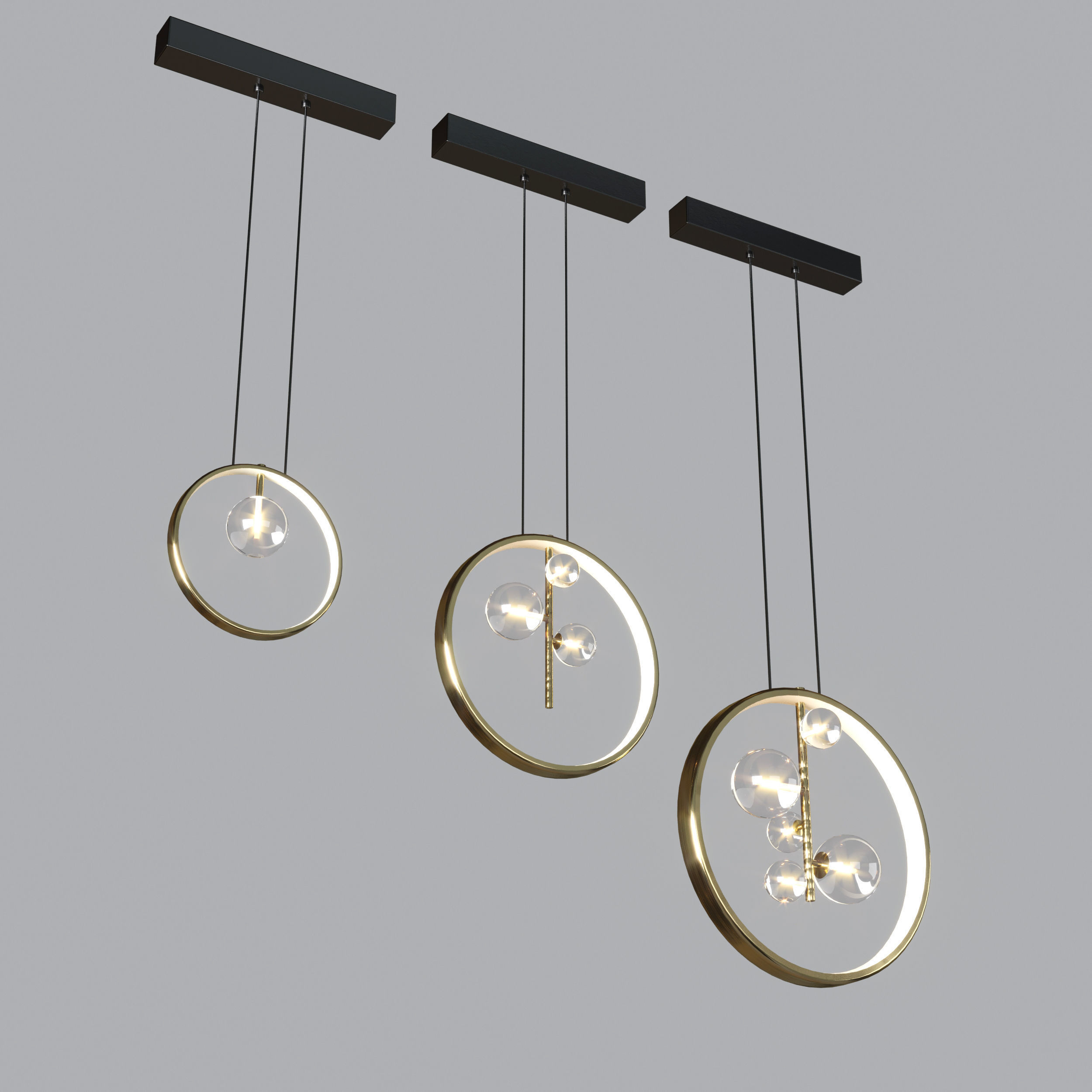 Artpad lighting Low-poly 3D model_1