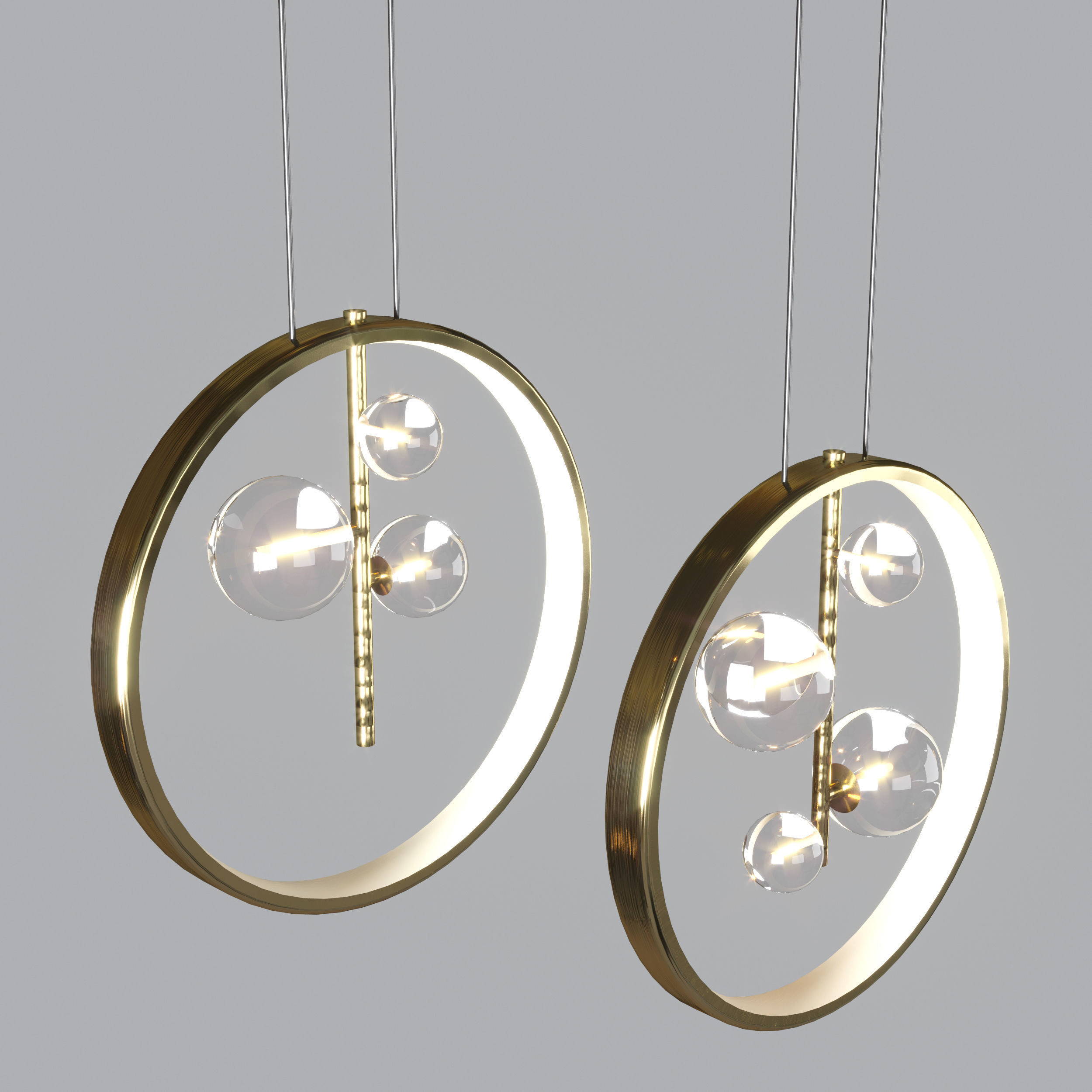 Artpad lighting Low-poly 3D model_2