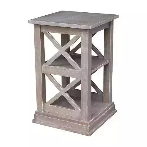 Rossitano Accent End Side Table with Storage