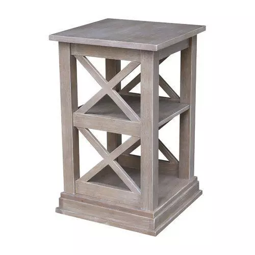 Rossitano Accent End Side Table with Storage 3D model_0