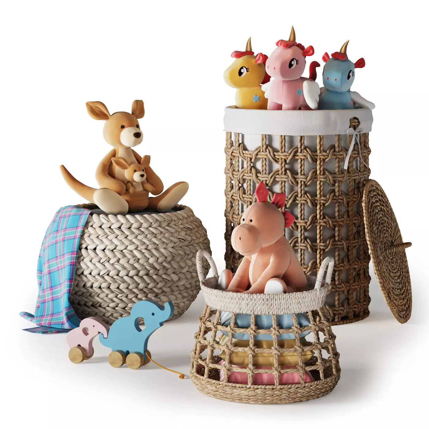 Kids Room Decor 14 3D model_0