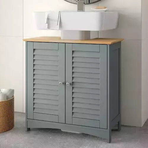 Grey Standing Cabinet